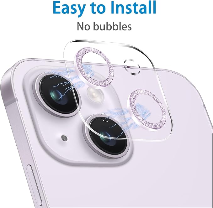【3 Pack】Dengduoduo Tempered Glass Camera Lens Protector - Image 5