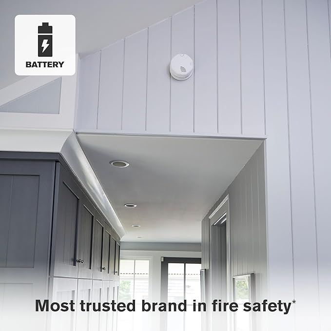 First Alert Smoke Alarm, 10-Year Sealed Battery Dual Sensor Detector - Image 3