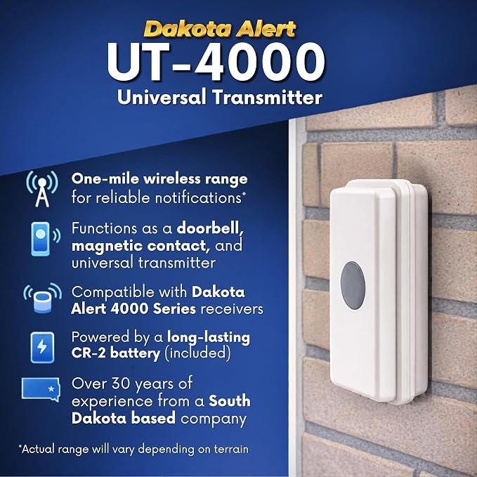 Dakota Alert Wireless Driveway Alarm System Complete Kit – DCPA-4000 Vehicle - Image 5