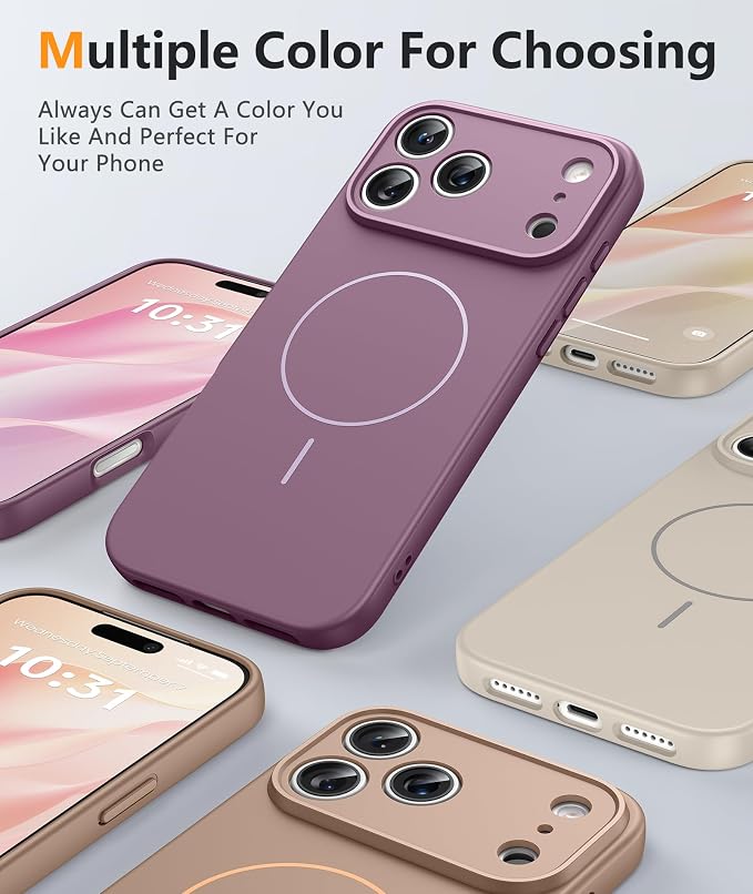 FNTCASE for iPhone 17 Pro Case: Integrated Silicone Phone Cases - Image 5