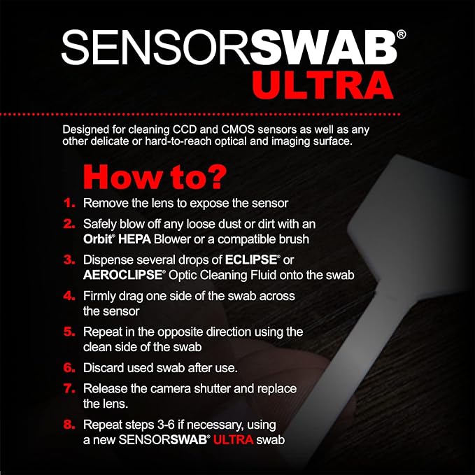 Photographic Solutions Sensor Swab Ultra 33mm Type-4 Digital Imaging Sensor - Image 7