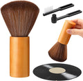 Ziliny 3 Pcs Vinyl Record Cleaning Brush Wooden Anti Static Dust Record Vinyl by Ziliny