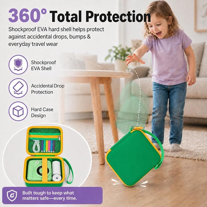 PAIYULE Kids Instant Print Camera Case Compatible - Image 3
