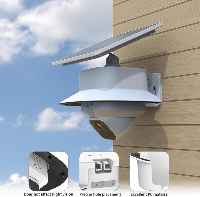 Sun Shade Rain Cover for eufy SoloCam E30 and SoloCam E42, Protective Camera - Image 3