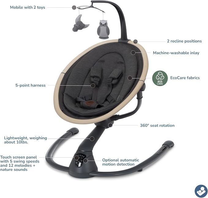 Maxi-Cosi Cassia Smart Baby Swing - Image 3