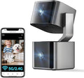 Dual Lens Security Camera Indoor 5G/2.4G WiFi, 2K+2K Pet Camera by Aurumbach