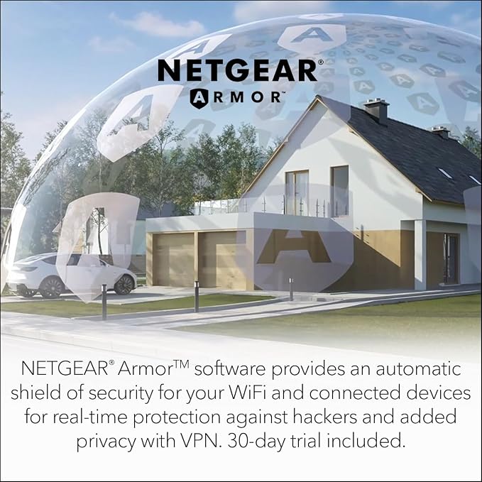 NETGEAR Nighthawk Modem Router Combo DOCSIS 3.1 Cable Modem and WiFi 6 Router - Image 6