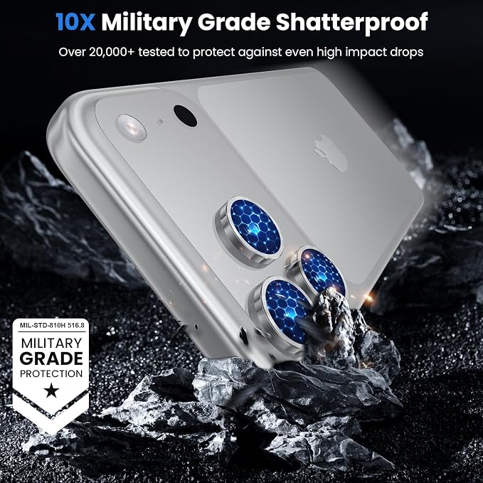 WSKEN for iPhone 17 Pro/iPhone 17 Pro Max Camera Lens Protector - Image 5