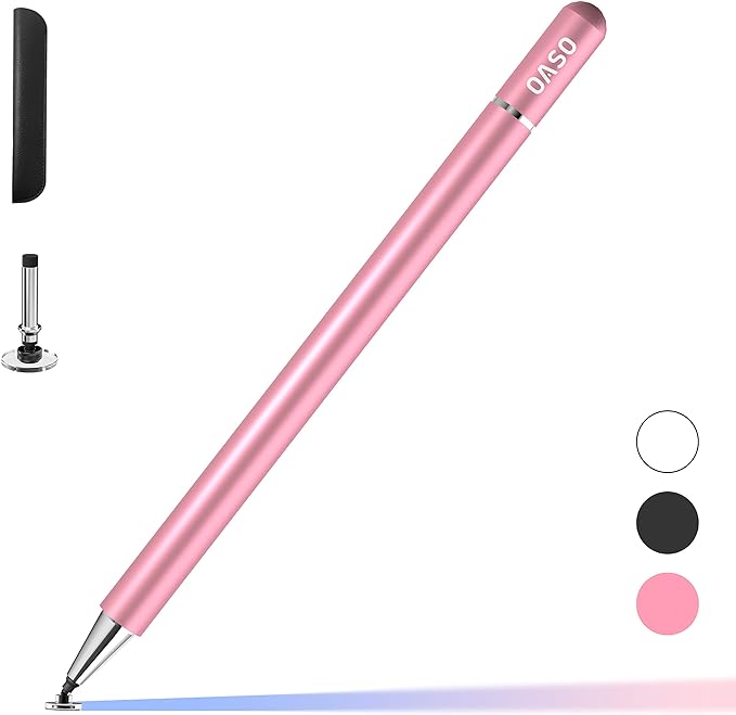 Pen for Samsung Tablet, Capacitive Disc Tip Stylus Pencil & Magnetic Cap by OASO