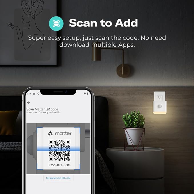 THIRDREALITY Smart Color Night Light 4 Pack, Matter Over WiFi, 3-1 - Image 6