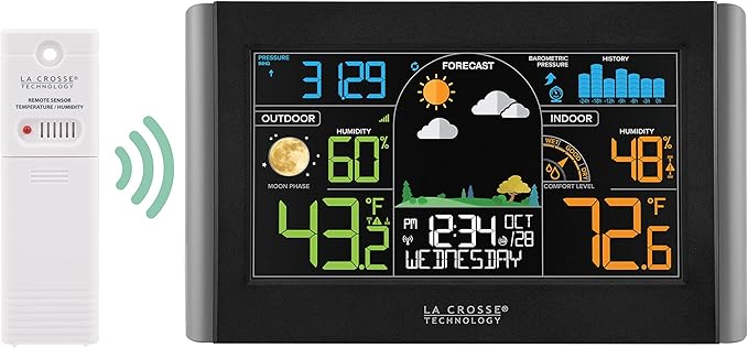 La Crosse Technology S77925-INT Wireless Color Weather Station - Image 2