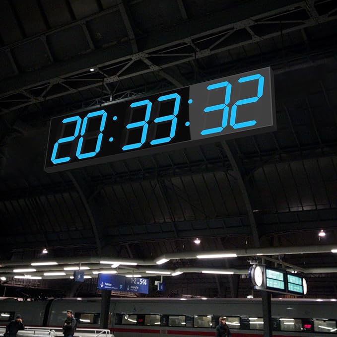 CHKOSDA Digital Wall Clock, Oversize Led Digital Clock Large Display - Image 7