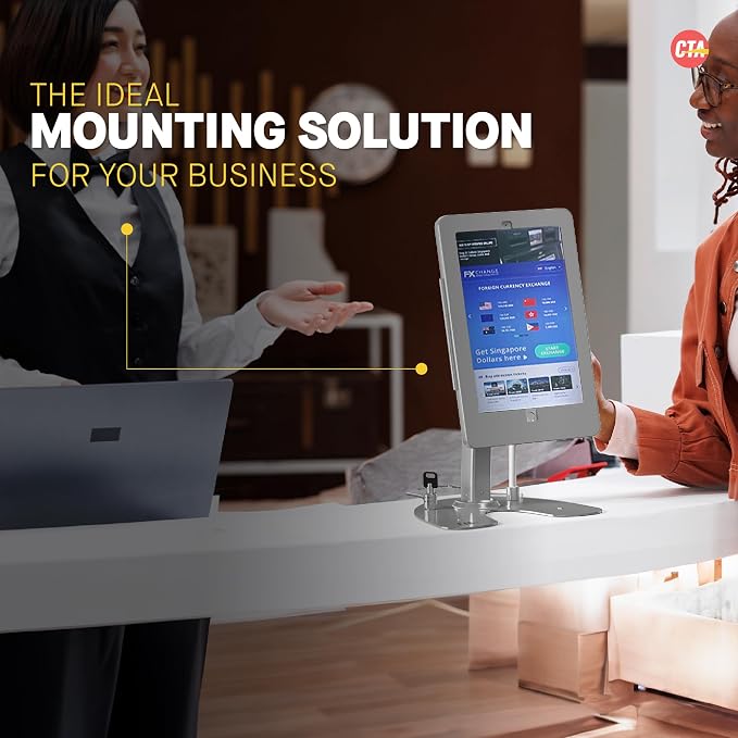 CTA Digital Dual Kiosk Stand – CTA Dual Security Kiosk Stand - Image 6
