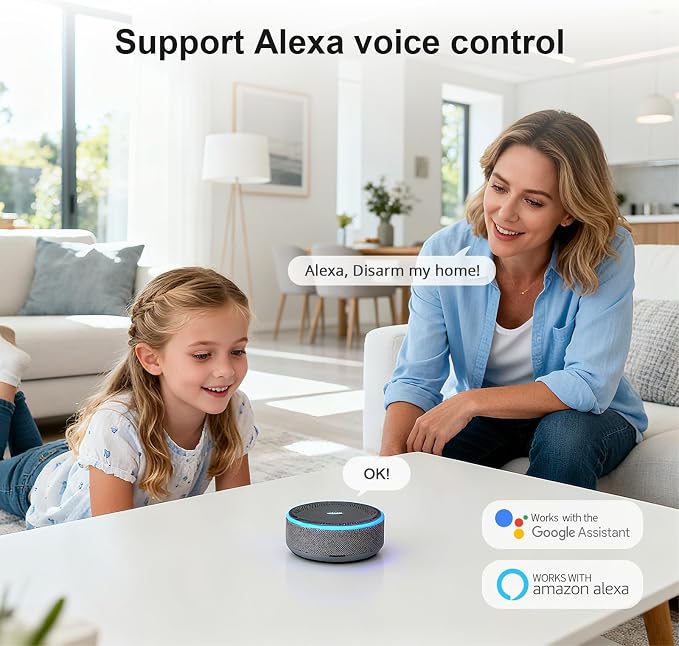 Alarm System for Home Security, Phone App Control Auto Alarm Dial, Real-Time - Image 5