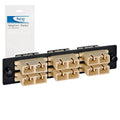 ICC SC-SC Fiber Optic Adapter Panel, LGX Compatible, 12 Fibers, Push Fasteners by ICC
