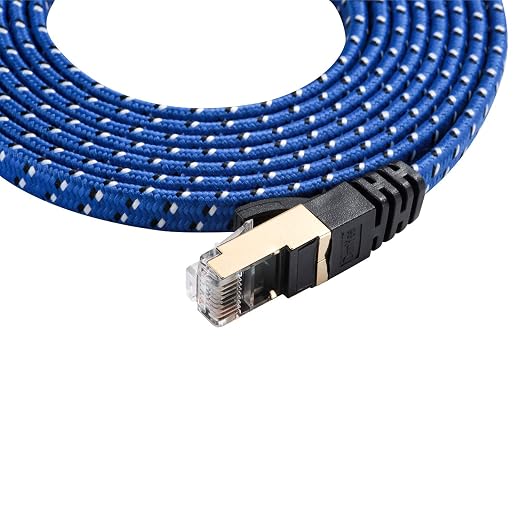 DanYee Cat 8 Ethernet Cable, Nylon Braided 26ft CAT8 High Speed Professional - Image 8