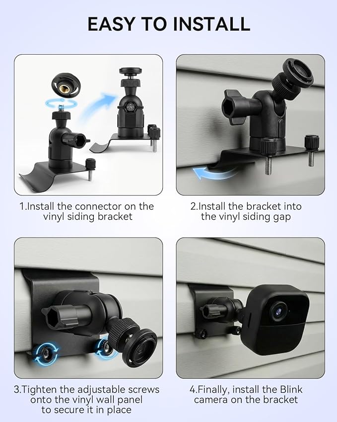 2Pack Vinyl Siding Mount Compatible - Image 4
