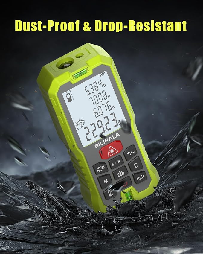 Laser Measure 229ft, Digital Laser Distance Meter - Image 5