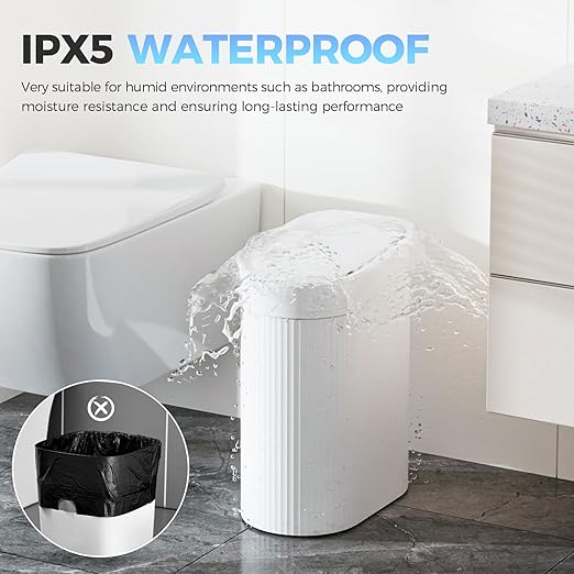 jinligogo 3 Pack 5 Gallon Bathroom Trash Can - Image 3
