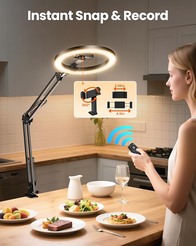 Ring Light Overhead Camera Phone Mount - Image 5