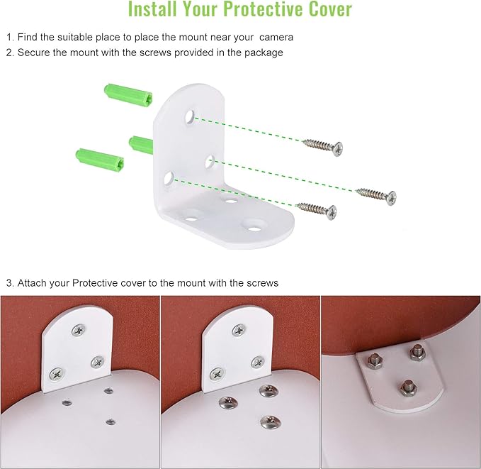 Uogw Sun Rain Shade Camera Cover Shield Works - Image 6