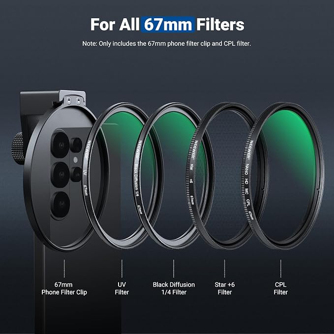NEEWER 67mm Phone CPL Filter - Image 7