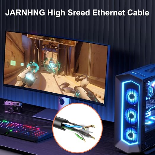 Cat6 Ethernet Cable 1500ft Bulk, Outdoor/Indoor 26AWG UTP Network Wire - Image 7