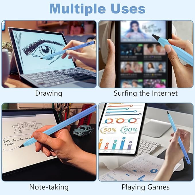 Stylus Pen for iOS&Android Touch Screens, Active Pencil for Samsung, Smart - Image 7