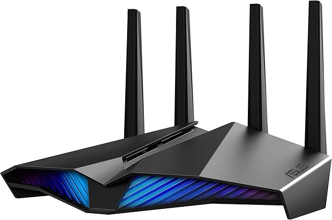 ASUS RT-AX82U AX5400 Dual-Band WiFi 6 Gaming Router, Game Acceleration by Amazon+Renewed