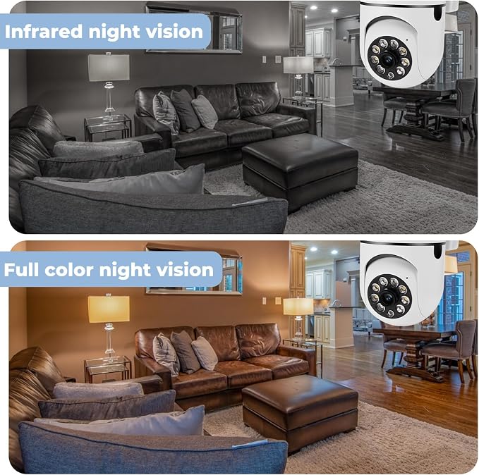 Security Camera Wired, 2.4G/5G Indoor Outdoor Wireless Cameras - Image 6