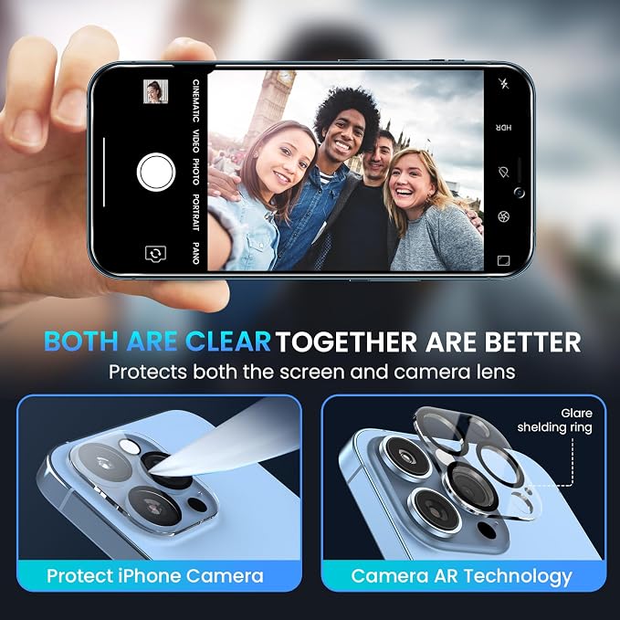Fotbor for iPhone 12 Pro Screen Protector - Image 3