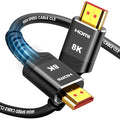 Highwings 10K 8K HDMI Cable 10FT, 4K@120Hz 144Hz HDMI 2.1 Cord Ultra High Speed by Highwings