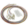 12 Strand Multimode OM3 50/125 LC-UPC Fiber Pigtail, 1.5 Meters LC-OM3 Fiber by Bangun