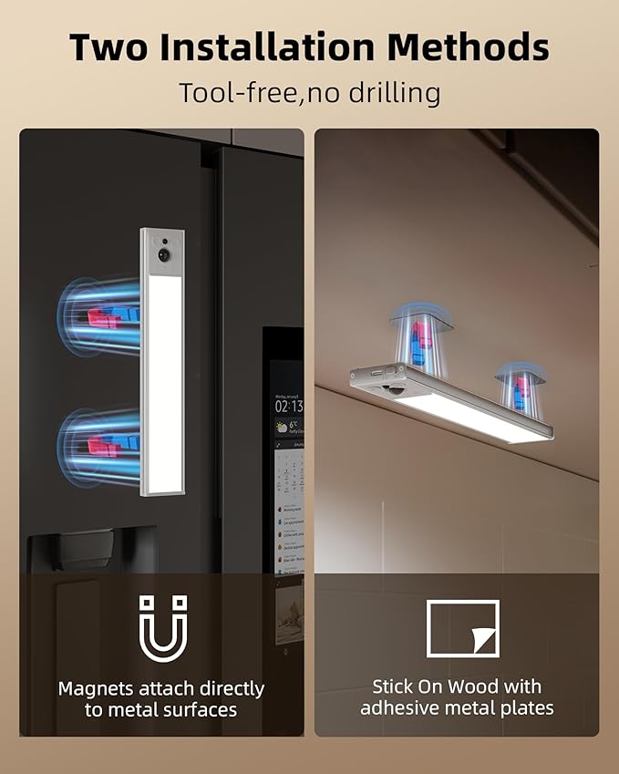 EZVALO 3-Pack 10inch Under Cabinet Lighting - Image 6