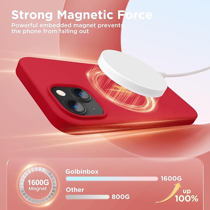 GolbinBox Magnetic for iPhone 15 Case, Compatible - Image 3