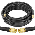 MOOKEERF KMR240 SMA Male to SMA Male Coaxial Cable 50 ohm Coax Ultra Low Loss by MOOKEERF