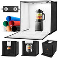 K&F CONCEPT Photo Studio Shooting Tent, 3000K-5600K Dimmable & 6 Backdrops by KFCONCEPT