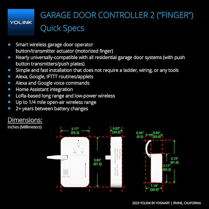 YoLink Smart Garage Door Solution Kit - Image 2