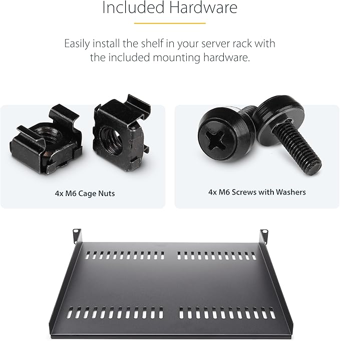 StarTech.com 1U Server Rack Shelf - Image 6