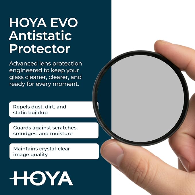 Hoya EVO Antistatic 52mm Filter — Premium Optical Glass w/ 16-Layer SMC Lens - Image 5