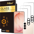 Ailun Glass Screen Protector for Galaxy S26 3 Pack + 2 Pack Camera Lens by Ailun