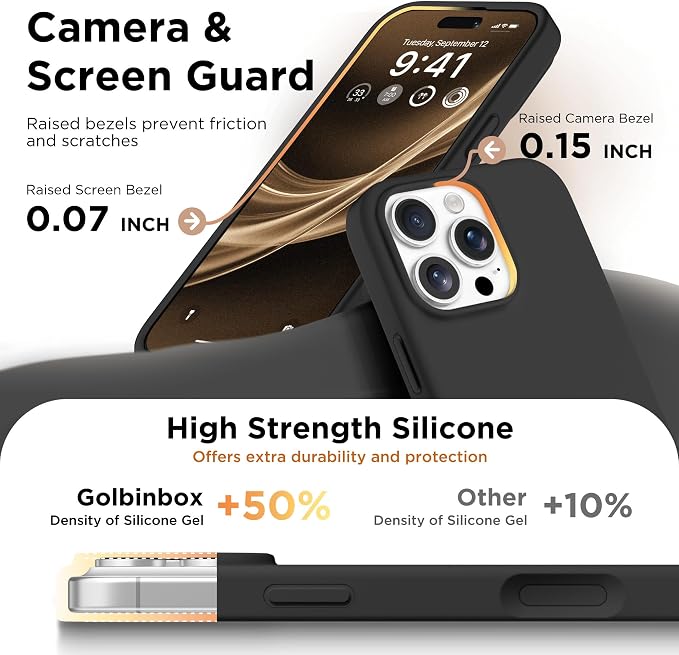 GolbinBox Magnetic for iPhone 16 Pro Case, Compatible - Image 5