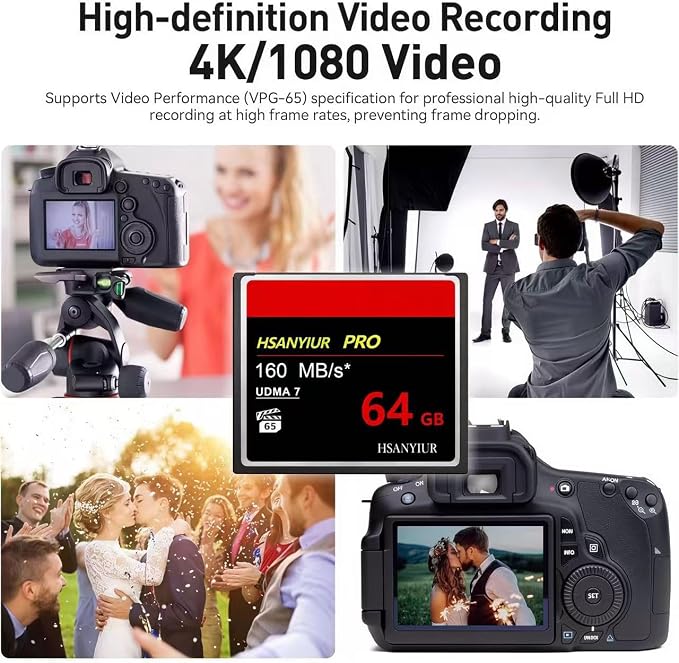 64GB UDMA High Speed, Original CF Card Camera Memory Card - Image 5