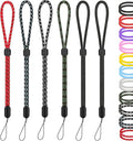 Hukado Hand Wrist Strap Lanyard, 6 Pack 8inch Adjustable Nylon Wristlet Straps by Hukado