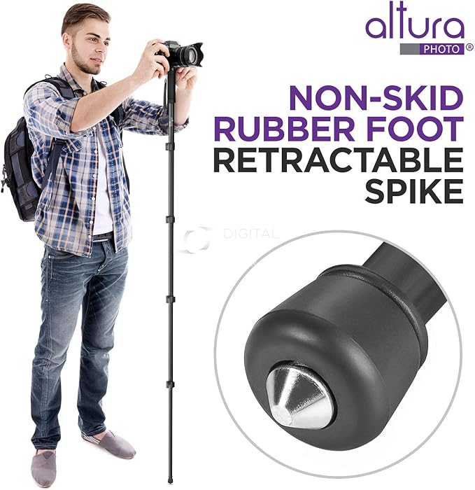 Altura Photo 62-Inch Camera Monopod - Image 2