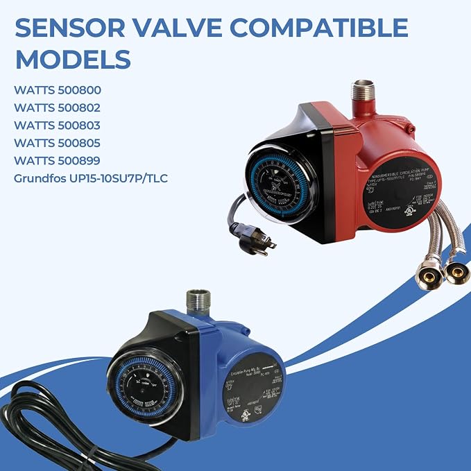 595926 367010 Sensor Valve for Grundfos UP Comfort & Watts 500800 500805 Hot - Image 6