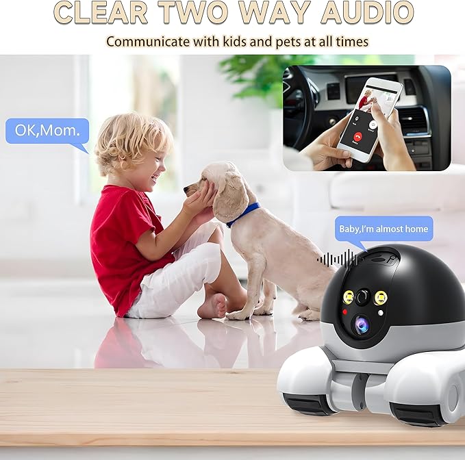 Pet Camera, 1080p Security Camera - Image 5