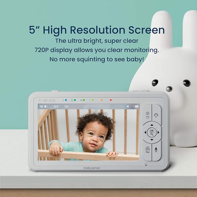 Babysense HD 5" Video Baby Monitor - Image 2