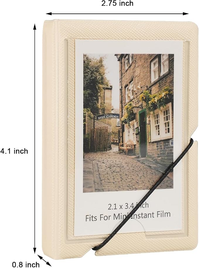 Mini Photo Album Holds 28 Pockets 2x3 Inch Pictures Fits - Image 2