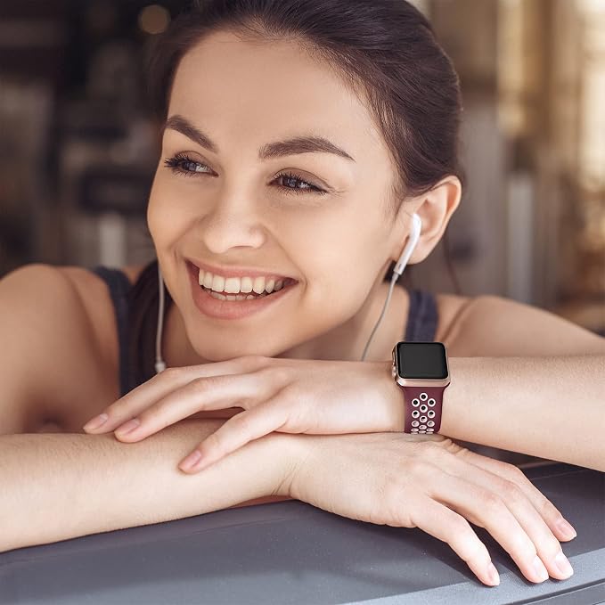 Lerobo Compatible with Apple Watch Band 45mm Series 9 44mm SE 3 46mm 11 10 42mm - Image 3